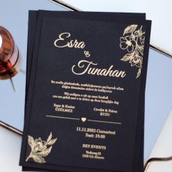 Faire Part Mariage Noir Avec Sceau