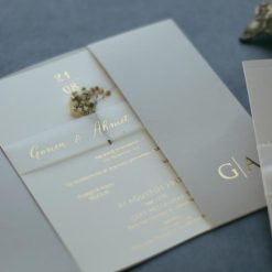 Faire Part Mariage Ruban Avec Calque