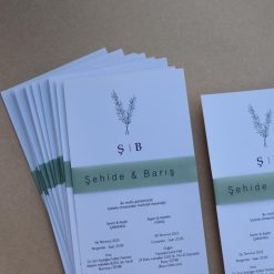 Faire Part Mariage Sweet Grey