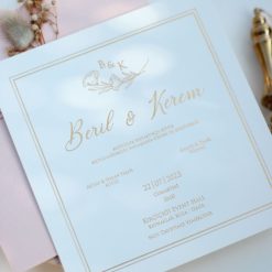 Faire Part Mariage Raffiné avec Ficelle Et Sceau