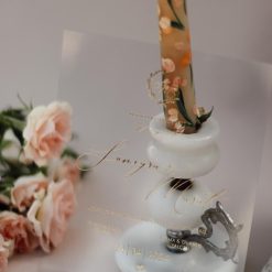 Faire Part Mariage Vert avec Sceau