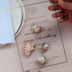 Faire Part Mariage Beige Romantique