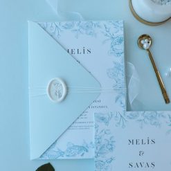 Faire Part Mariage Paradise Avec Sceau