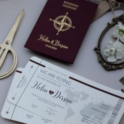 Faire Part Mariage Passeport Bordeaux