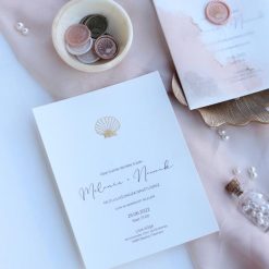 Faire Part Mariage Raffiné avec Thème Marin