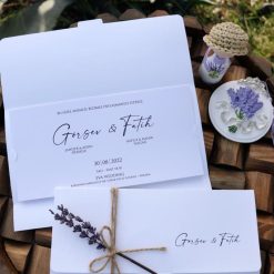 Faire Part Mariage Rustique et Chic
