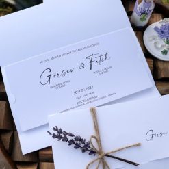 Faire Part Mariage Rustique et Chic