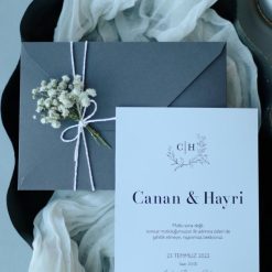 Faire Part Mariage Subtil et Naturel