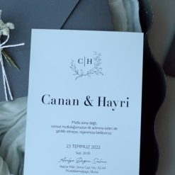 Faire Part Mariage Subtil et Naturel