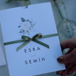 Faire Part Mariage Raffiné et Fleuris