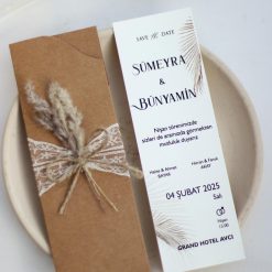 Faire Part Mariage Nature et Dentelle