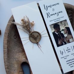 Faire Part Mariage Romantique Avec Photo