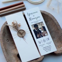 Faire Part Mariage Romantique Avec Photo
