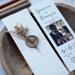 Faire Part Mariage Romantique Avec Photo