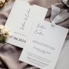 Faire Part Mariage Ruban