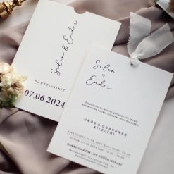Faire Part Mariage Ruban
