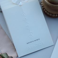 Faire Part Mariage Effet Gaufré